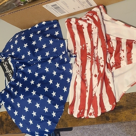 BRAND New Stars and Stripes Bikini - Picture 1 of 7